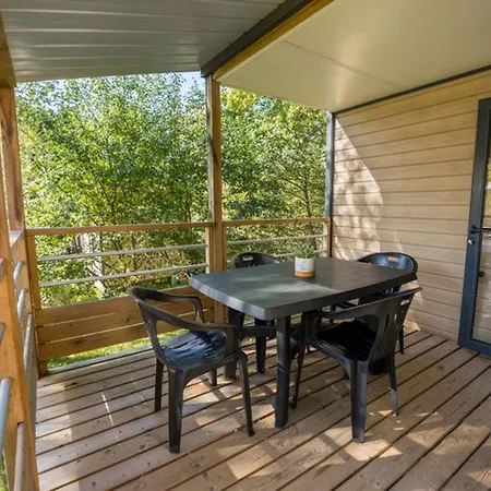 Kemp Mobil-home 2 Avec Terrasse Et Salon De Jardin - Api-1-52-448